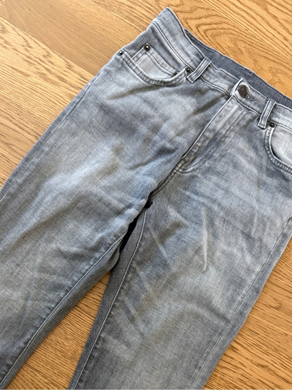 Luxe 6397 Straight Women's Jeans in Grey